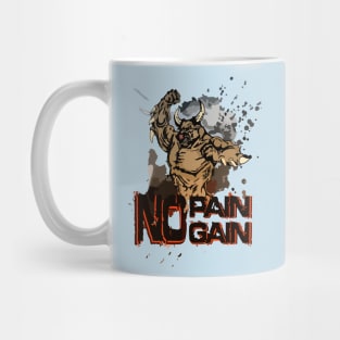 Muscular bull Mug